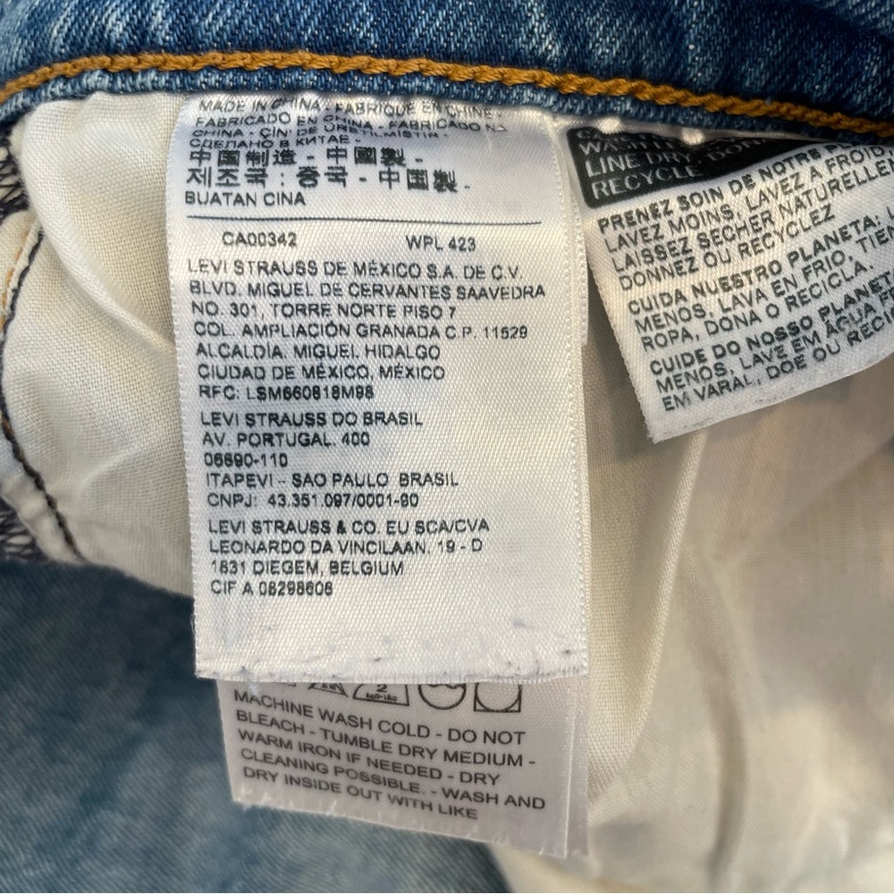 LEVI’S Ribcage High Rise Straight - Picture 11 of 12